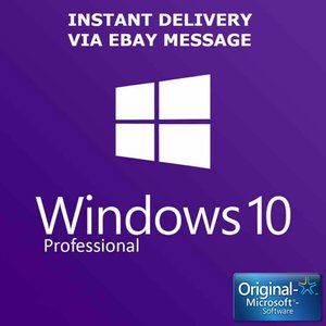 Windows 10 Pro Key Activation Genuine License32/62
